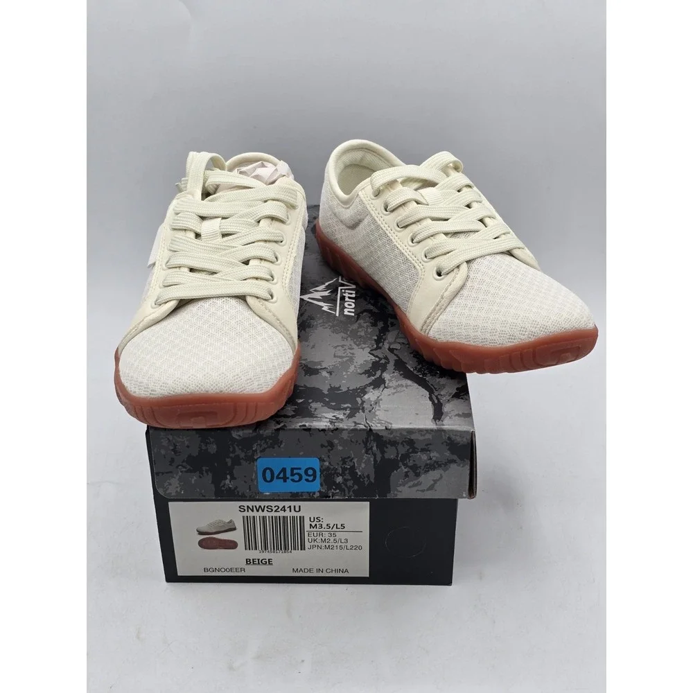 NORTIV 8 Barefoot Water Shoes Minimalist Breathable Hiking Women's 5 Mens 3.5